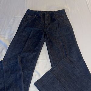 Joes Jeans, Wide Flare-leg, Dark Wash “Jett”, Style 93JT5570, size 27